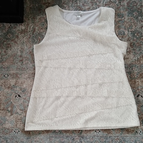 GUC Ivory Lace Tank - Picture 7 of 8